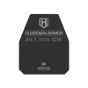 HighCom Armor Guardian 34i1 Hard Armor Plate Level III IV ICW Swimmer Cut