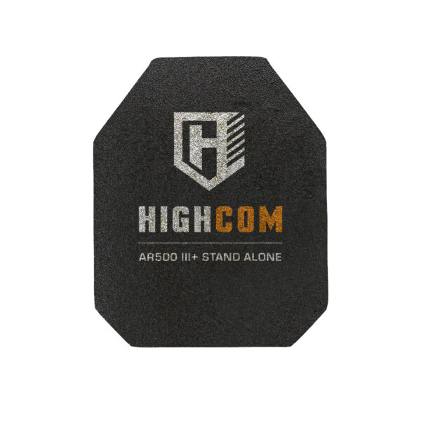 HighCom Armor Guardian AR500 Level III Stand Alone Hard Armor Plate Shooters Cut