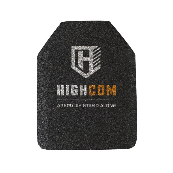 HighCom Armor Guardian AR500 Level III Stand Alone Hard Armor Plate SAPI Cut