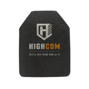 HighCom Armor Guardian 3i7m ICW IIIA II Level III Hard Armor Plate SAPI Cut