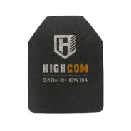 HighCom Armor Guardian 3i10m Level III ICW IIIA Hard Armor Plate SAPI Cut