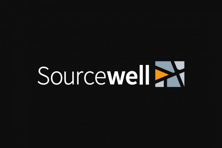 Image of Sourcewell Logo on black background