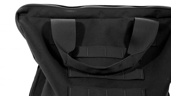 HighCom Armor RAK Rifle Armor Kit Bag Black Closeup View Handle and Side