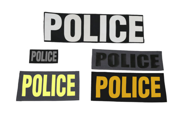 HighCom Armor ID Placards Mix Sizes Police